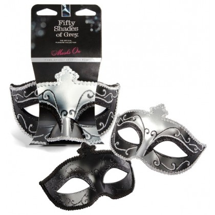 Set masti Masks On Fifty Shades of Grey 2buc