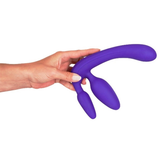 Strapon strapless Triple Teaser 20cm
