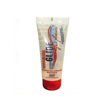 Lubrifiant pe baza de apa Hot Warming Glide Liquid Pleasure 30 ml