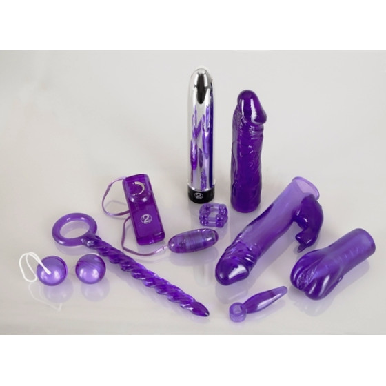 Set jucarii sexuale Purple Appetizer 9 piese