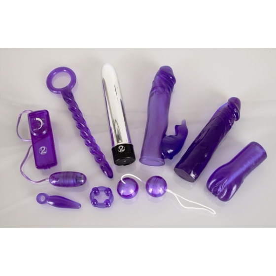 Set jucarii sexuale Purple Appetizer 9 piese