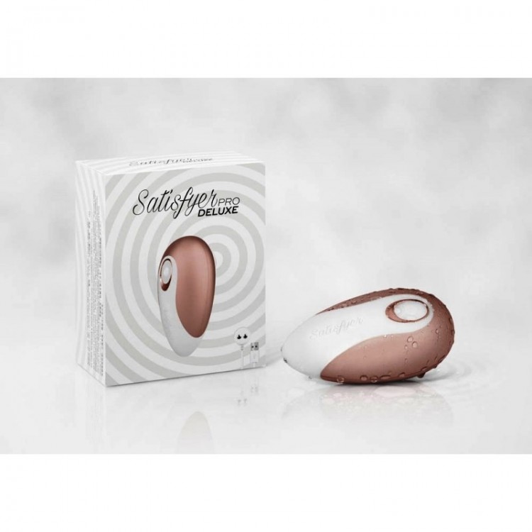 Vibrostimulator clitoridian cu vacuum Satisfyer Pro Deluxe