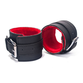 Bratari bondage Hand Cuffs Grain Leather