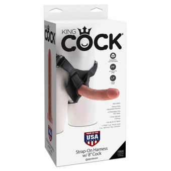 Strap-on Harness King Cock 20cm