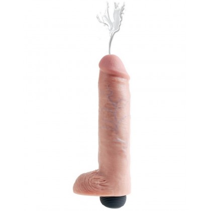 Dildo cu ejaculare King Cock Squirting 25.4cm