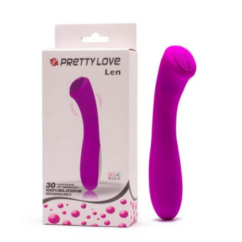 Vibrator stimulare punctG Pretty Love Len 16cm