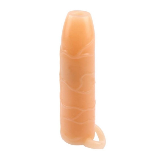 Manson Penis Real Feel Sleeve With Ball Strap