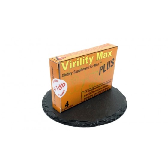 Capsule pentru potenta Virility Max Plus 4 capsule