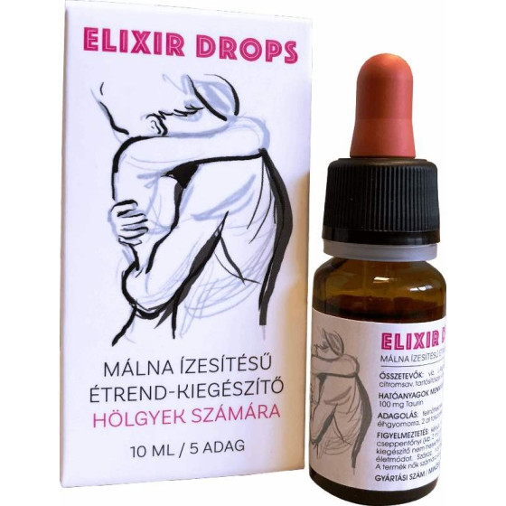 Picaturi afrodisiace pentru femei Elixir zmeura 10 ml