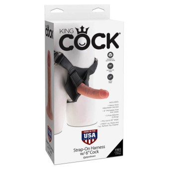 Strap-on Harness King Cock 15.2 cm