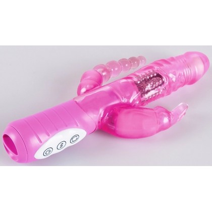 Vibrator Rabbit Dual Pleasure pink 22 cm