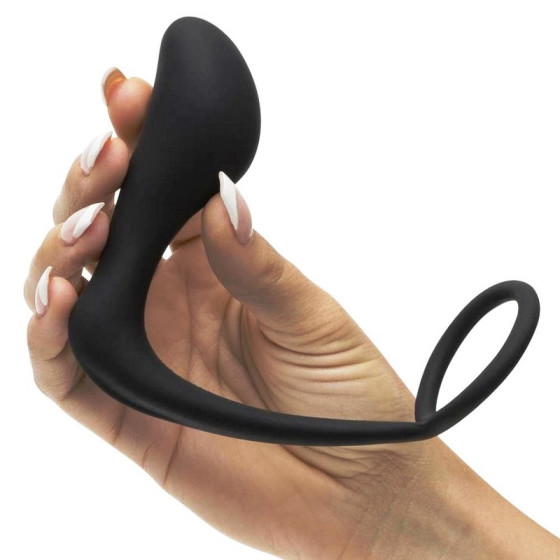 AFC-Ass-Gasm Cockring Plug Black