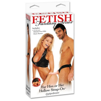 Fetish Fantasy Hollow Strap On Flesh