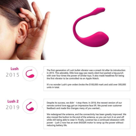 Vibrator bluetooth Lovense Lush 2