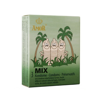 Prezervativ Amor Mix 3 buc