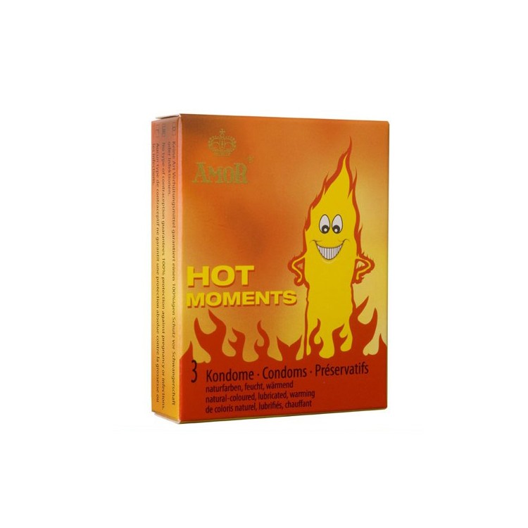 Prezervativ Amor Hot Moments 3 buc