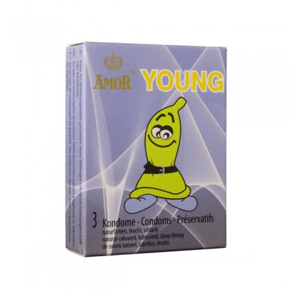Prezervativ Amor Young 3 buc