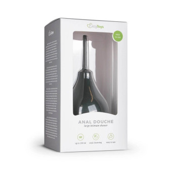 Irigator clisma Easytoys negru 16,5 cm / ambalaj