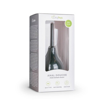 Irigator mic clisma EasyToys negru 13,7 cm / ambalaj