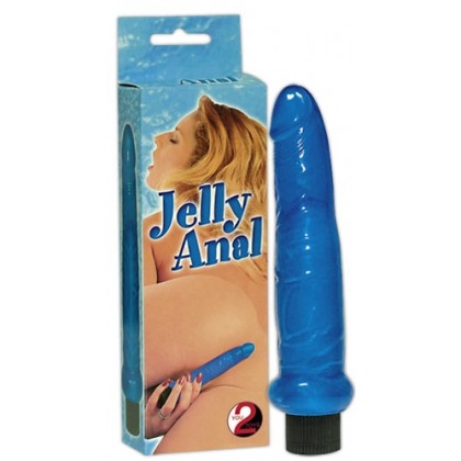 Vibrator Jelly Anala Blue 17.5cm