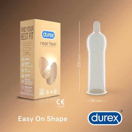 Prezervative-Durex-Real-Feel-10-buc-sexshop-xtoys.ro / dimensiuni