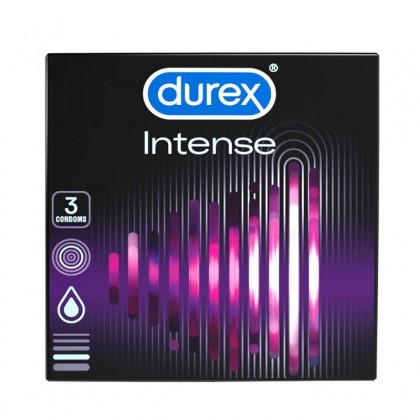 Prezervative Durex Intense Orgasmic 3 buc / ambalaj
