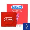 Prezervative Durex Feel Thin 3 buc