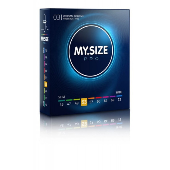 Prezervative My Size Pro 53mm 3 buc