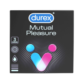 Prezervative Durex Mutual Pleasure 3 buc