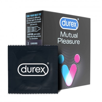 Prezervative Durex Mutual Pleasure 3 buc