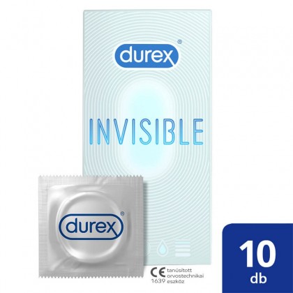Prezervative Durex Invisible Extra Sensitive 10 buc