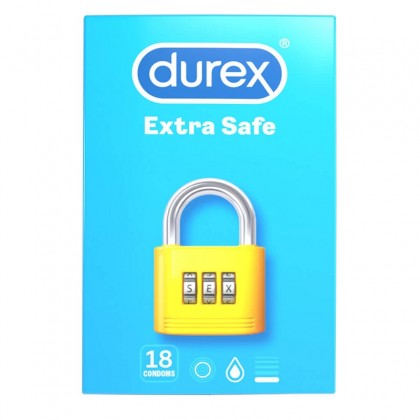 Prezervative Durex Extra Safe 18 bucati / ambalaj