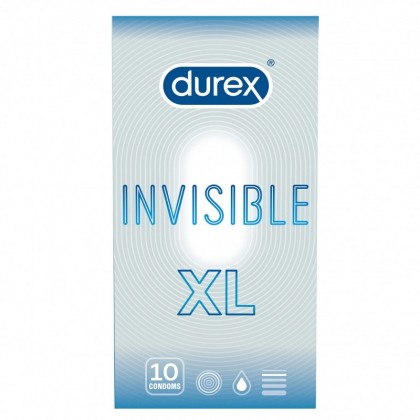 Prezervative Durex Invisible XL 10 buc / ambalaj