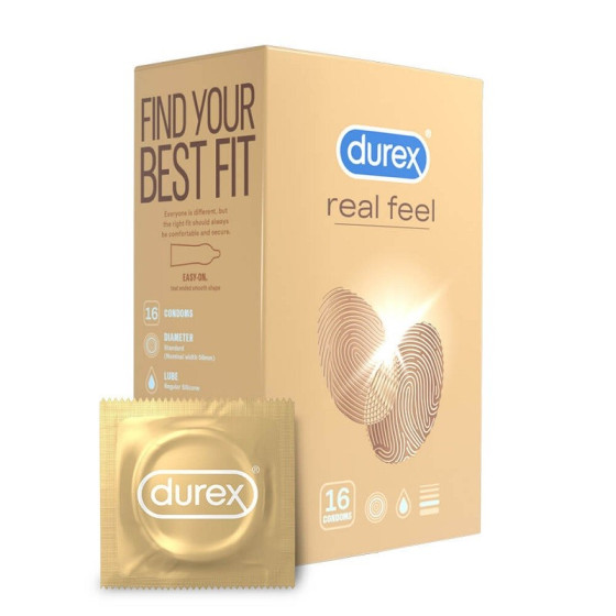 Prezervative Durex Real Feel 16 buc / bucata