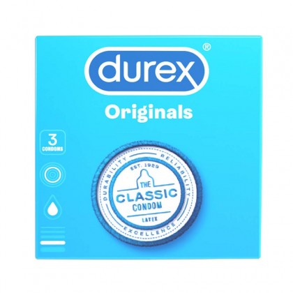 Prezervative Durex Classic 3 buc / ambalaj