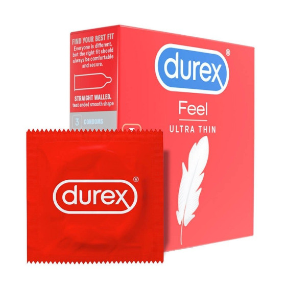 Prezervative Durex Feel Ultra Thin 3 buc / bucata