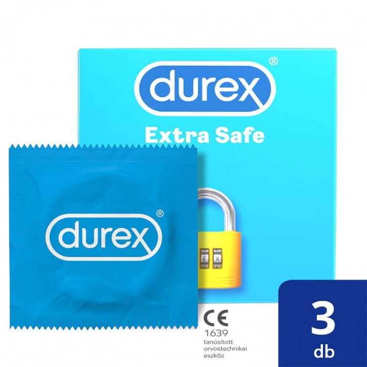 Prezervative Durex Extra Safe 3 buc