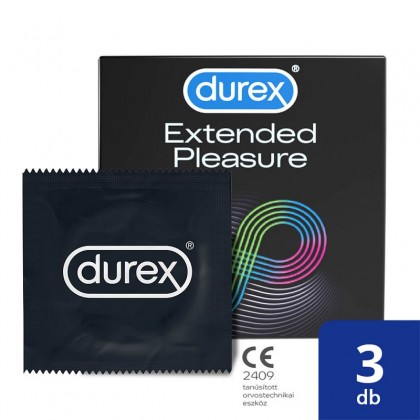 Prezervative Durex Extended Pleasure 3 buc