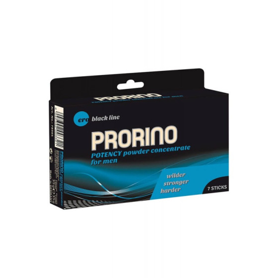 Pudra concentrata afrodisiaca pentru barbati Prorino 7 plicuri