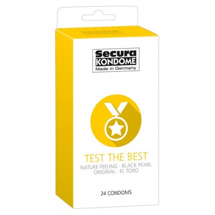 Prezervative Secura Test the Best 24 buc