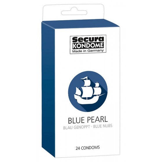 Prezervative Secura Blue Pearl 52 mm 24 buc