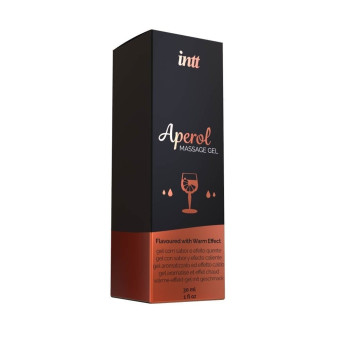 Gel masaj si lubrifiant 2 in 1 Intt aperol 30 ml