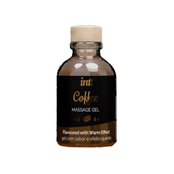 Gel masaj si lubrifiant 2 in 1 Intt cafea 30 ml