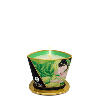 Lumanare masaj si ambient SHUNGA Erotic Art cu parfum ceai verde 170 ml | xtoys.ro
