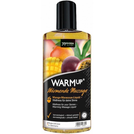 Ulei Masaj Erotic WarmUp Mango si maracuya cu efect de incalzire 150 ml