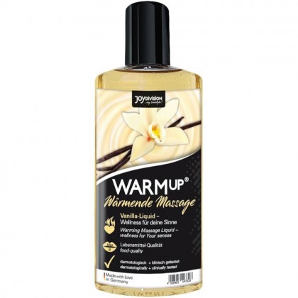 Ulei Masaj Erotic WarmUp vanilie cu efect de incalzire 150 ml