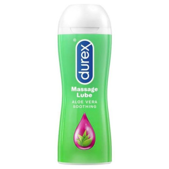 Lubrifiant si ulei de masaj 2 in 1 Durex aloe vera 200 ml