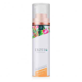 Ulei masaj Exotiq vanilie si caramel 100 ml | xtoys.ro