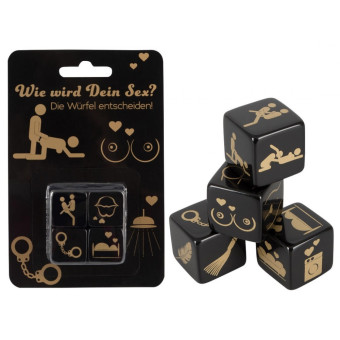 Set 4 zaruri funny Orion | xtoys.ro