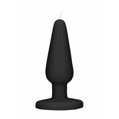 Lumanare in forma de Butt Plug neagra 50 gr
